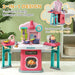 Toy Kitchen with Rotating Side Tables - Little and Giant Explorers AIYAPLAY