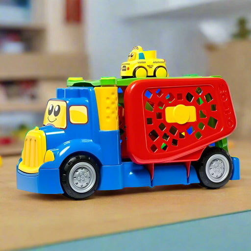 Lorry with Building Blocks - Little and Giant Explorers Moltó