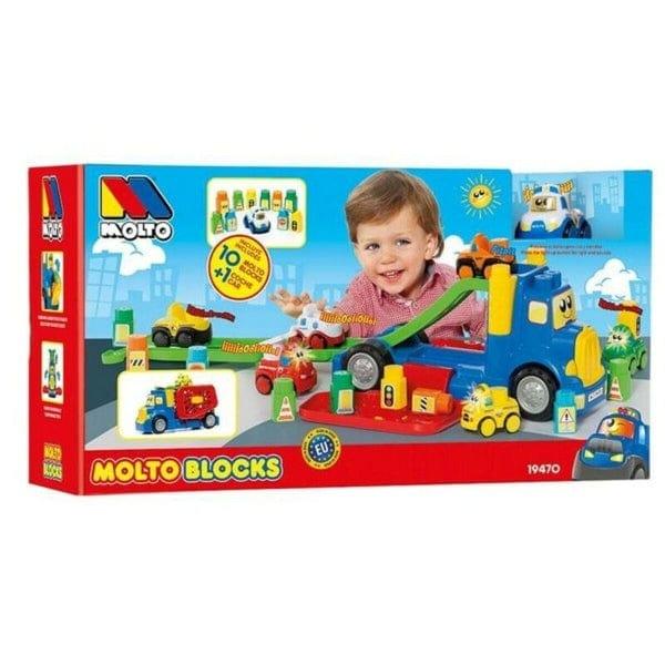 Lorry with Building Blocks - Little and Giant Explorers Moltó