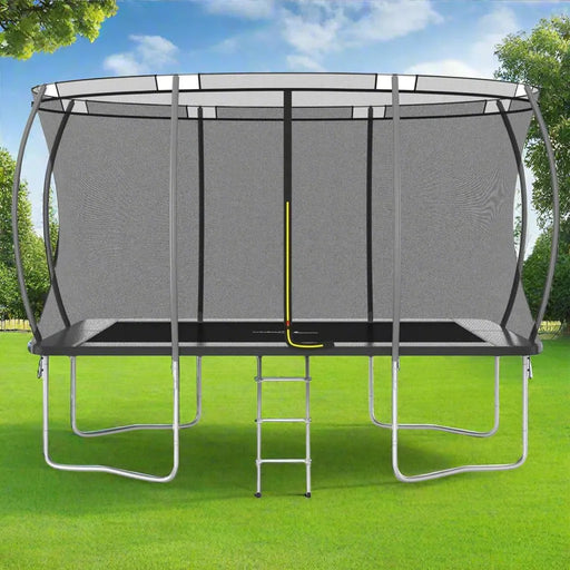 Trampoline Set Rectangular (335 x 244 x 90cm) - Little and Giant Explorers vidaXL