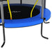 Trampoline with Safety Net in Blue Ø140cm - Little and Giant Explorers vidaXL