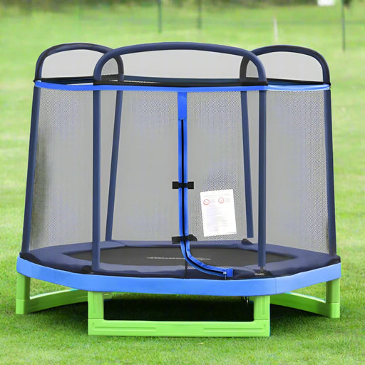 Trampoline with Security Enclosure Ø200cm - Little and Giant Explorers HOMCOM