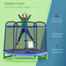 Trampoline with Security Enclosure Ø200cm - Little and Giant Explorers HOMCOM