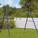 Trapeze Bar with Gym Rings for Kids - Little and Giant Explorers vidaXL