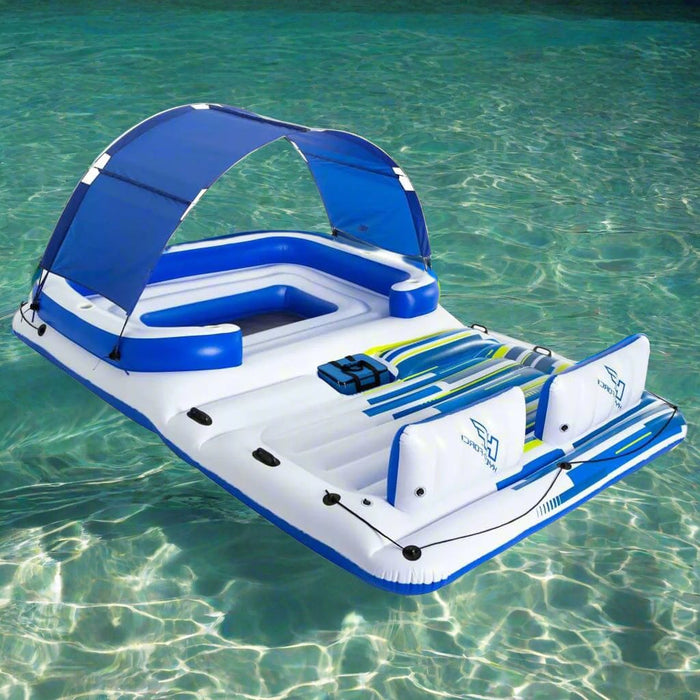 Tropical Breeze Floating Island - Little and Giant Explorers Bestway