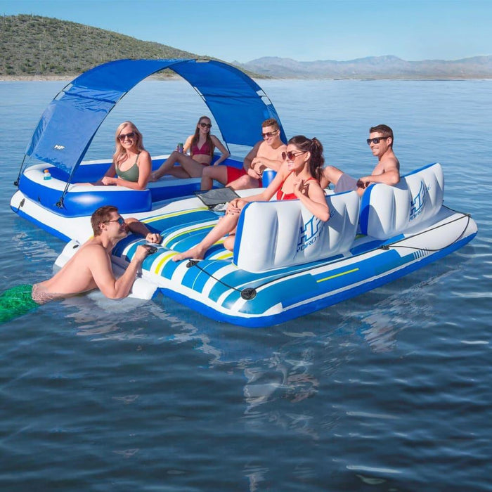 Tropical Breeze Floating Island - Little and Giant Explorers Bestway