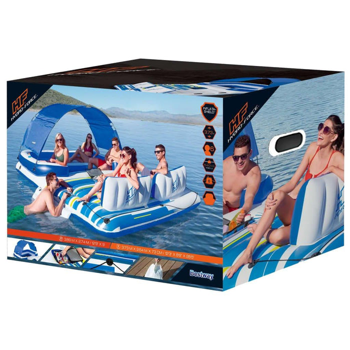 Tropical Breeze Floating Island - Little and Giant Explorers Bestway