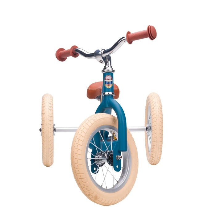 Convertible 2-in-1 Trike & Balance Bike in Vintage Blue - Matte - Little and Giant Explorers Trybike