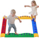 Twelve-Piece Kids Balance Beam Stepping Stones with Non-Slip Foot Pads - Little and Giant Explorers AIYAPLAY