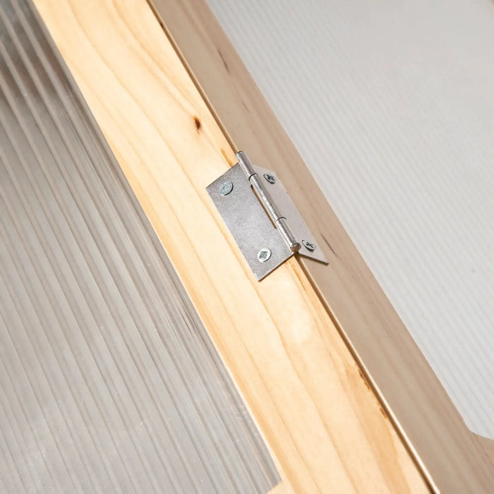 Raised Wooden Cold Frame Greenhouse - Little and Giant Explorers Outsunny