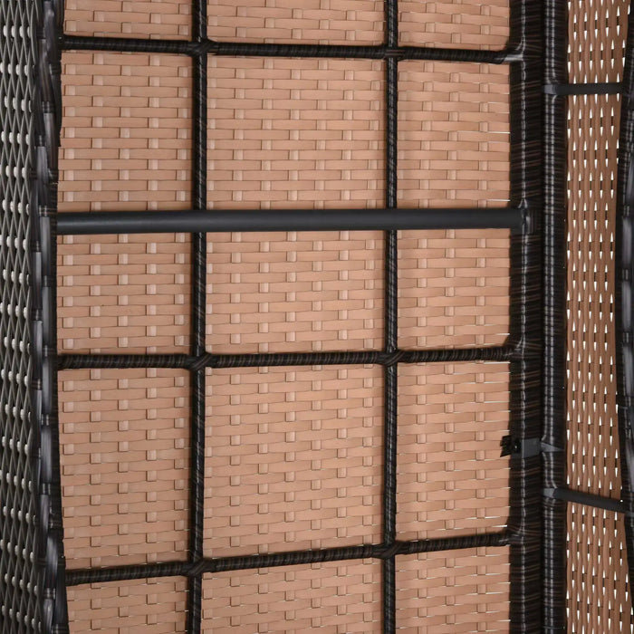 Two-Piece Lounger Set | Five-Position Backrest and Removable Headrest for Sun Relaxation - Little and Giant Explorers Outsunny