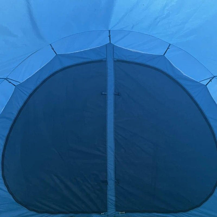 Two Room Tunnel Tent with Floor, 2 Doors and Carry Bag (5-6 persons) - Little and Giant Explorers Outsunny