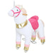 Unicorn Ride-On Horse – White Plush Pony | Motion-Powered Rocking Toy AIYAPLAY - Little and Giant Explorers