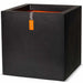 Urban Smooth Square Planter in Black (40 x 40 x 40cm) - Little and Giant Explorers Capi