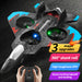V32 Foam RC Plane - Fighter Jet Style | 360° Flip Stunts, LED Lights and Gyro-Stabilisation 4DRC - Little and Giant Explorers 4DRC