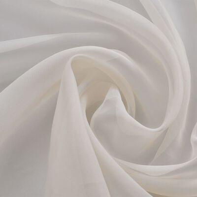 Voile Fabric in Cream (1.45 x 20m) - Little and Giant Explorers vidaXL