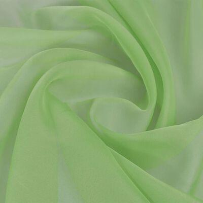 Voile Fabric in Green (1.45 x 20m) - Little and Giant Explorers vidaXL