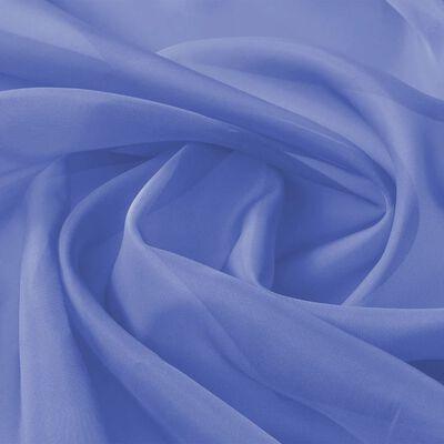 Voile Fabric in Royal Blue (1.45 x 20m) - Little and Giant Explorers vidaXL