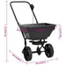 Walk Behind Salt Spreader in PVC and Steel 15 L - Little and Giant Explorers vidaXL