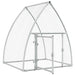 Walk-In Chicken Coop – Galvanised Steel Frame | Secure Locking Door VIDAXL - Little and Giant Explorers vidaXL