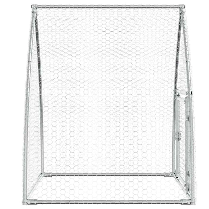 Walk-In Chicken Coop – Galvanised Steel Frame | Secure Locking Door VIDAXL - Little and Giant Explorers vidaXL