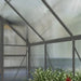 Walk-In Polycarbonate Greenhouse - 190x253cm | Dark Grey Aluminium Frame and Base OUTSUNNY - Little and Giant Explorers Outsunny