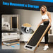 Walking Treadmill - Quiet Under-Desk Fitness Machine | 15 Preset Programs COSTWAY - Little and Giant Explorers Costway