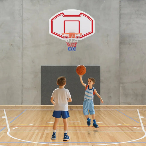 Wall Mounted Basketball Hoop 91cm | Shatterproof Backboard - Indoor and Outdoor Play COSTWAY - Little and Giant Explorers Costway