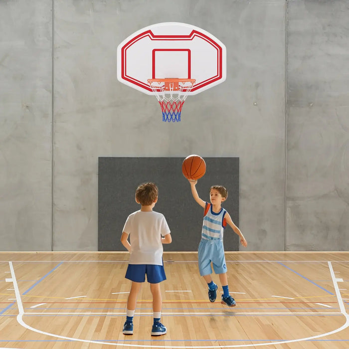 Wall Mounted Basketball Hoop 91cm | Shatterproof Backboard - Indoor and Outdoor Play COSTWAY - Little and Giant Explorers Costway