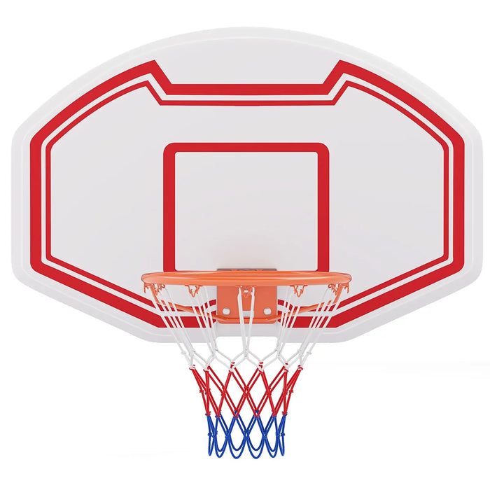 Wall Mounted Basketball Hoop 91cm | Shatterproof Backboard - Indoor and Outdoor Play COSTWAY - Little and Giant Explorers Costway