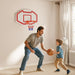 Wall Mounted Basketball Hoop 91cm | Shatterproof Backboard - Indoor and Outdoor Play COSTWAY - Little and Giant Explorers Costway