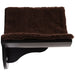Wall-Mounted Cat Shelf – Brown | Curved Cat Bed with Berber Fleece Top PAWHUT - Little and Giant Explorers PawHut