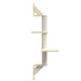 Wall-mounted Cat Tree with Scratching Post Cream 108 cm - Little and Giant Explorers vidaXL