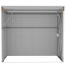 Wall Mounted Garden Shed in Galvanised Steel and Brown (118 x 194 x 178cm) - Little and Giant Explorers vidaXL