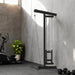 Wall-Mounted Lat Pull-Down Machine – Compact Cable Crossover | 100kg Capacity SPORTNOW - Little and Giant Explorers