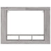Grey Sonoma wall-mounted TV cabinet frame with three open display shelves by Little and Giant Explorers