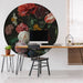 Wallpaper Circle 'Golden Age Flowers' Ø190cm - Little and Giant Explorers WallArt