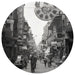 Wallpaper 'Circle Hong Kong the Old Days' Ø190 cm - Little and Giant Explorers WallArt