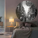 Wallpaper 'Circle Hong Kong the Old Days' Ø190 cm - Little and Giant Explorers WallArt