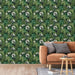 Wallpaper 'Eden' in Black and Dark Green - Little and Giant Explorers DUTCH WALLCOVERINGS