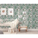 Wallpaper 'Eden' in Grey and Light Green - Little and Giant Explorers DUTCH WALLCOVERINGS