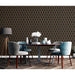 Wallpaper 'Geometric' in Black and Gold - Little and Giant Explorers DUTCH WALLCOVERINGS