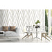 Wallpaper 'Geometric' in White and Gold - Little and Giant Explorers DUTCH WALLCOVERINGS