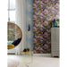 Wallpaper 'Good Vibes Coral and Tropical Fish' in Yellow and Purple - Little and Giant Explorers Noordwand