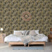 Wallpaper 'Palm Trees' in Gold and Black - Little and Giant Explorers DUTCH WALLCOVERINGS