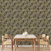 Wallpaper 'Palm Trees' in Gold and Black - Little and Giant Explorers DUTCH WALLCOVERINGS