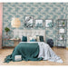 Wallpaper 'Tropical' in Beige and Light Blue - Little and Giant Explorers DUTCH WALLCOVERINGS