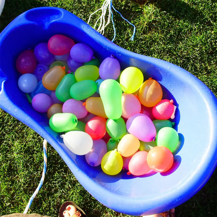 Water Bombs 200pcs with Nozzle | Easy Fill Balloons for Outdoor Summer Fun SOKA® - Little and Giant Explorers SOKA Play Imagine Learn
