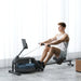 Water Rowing Machine – 13L Tank | 6-Level Water Resistance - LCD Monitor SPORTNOW - Little and Giant Explorers SPORTNOW