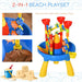 Waterpark and Sand Pit Activity Table - Little and Giant Explorers HOMCOM